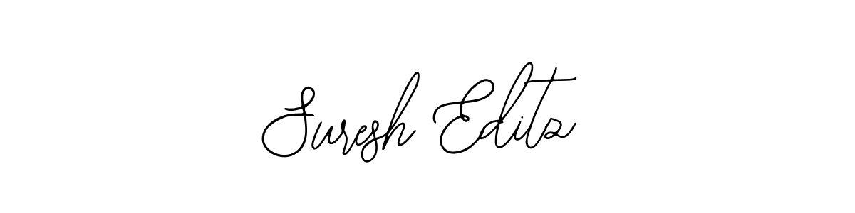 Make a beautiful signature design for name Suresh Editz. With this signature (Bearetta-2O07w) style, you can create a handwritten signature for free. Suresh Editz signature style 12 images and pictures png