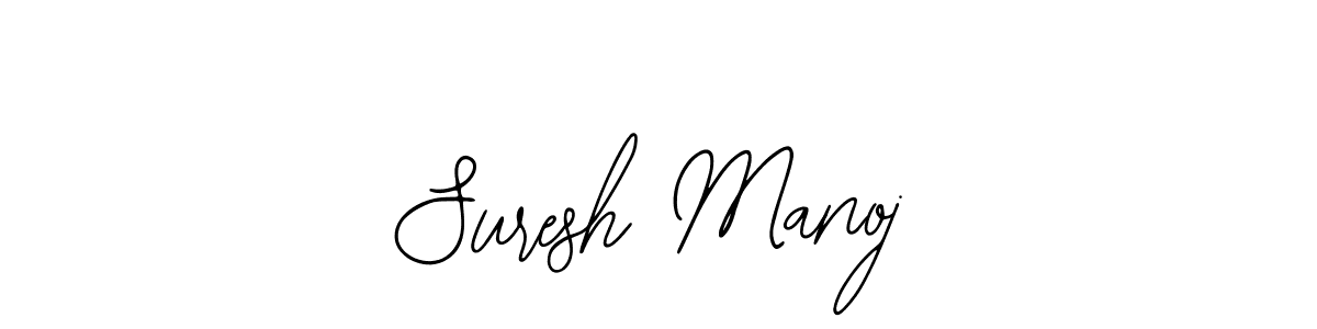 The best way (Bearetta-2O07w) to make a short signature is to pick only two or three words in your name. The name Suresh Manoj include a total of six letters. For converting this name. Suresh Manoj signature style 12 images and pictures png