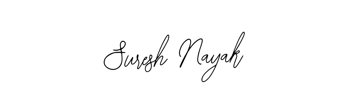 How to make Suresh Nayak signature? Bearetta-2O07w is a professional autograph style. Create handwritten signature for Suresh Nayak name. Suresh Nayak signature style 12 images and pictures png