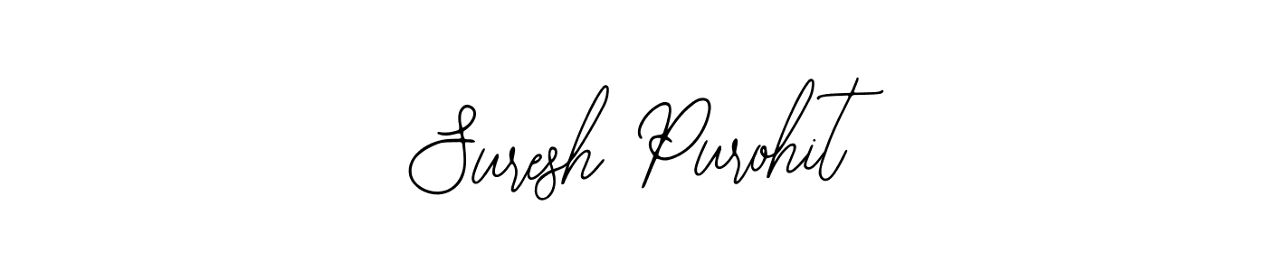 Use a signature maker to create a handwritten signature online. With this signature software, you can design (Bearetta-2O07w) your own signature for name Suresh Purohit. Suresh Purohit signature style 12 images and pictures png