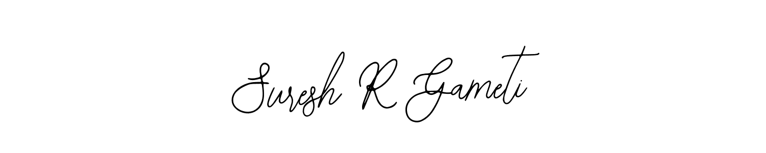 Make a short Suresh R Gameti signature style. Manage your documents anywhere anytime using Bearetta-2O07w. Create and add eSignatures, submit forms, share and send files easily. Suresh R Gameti signature style 12 images and pictures png