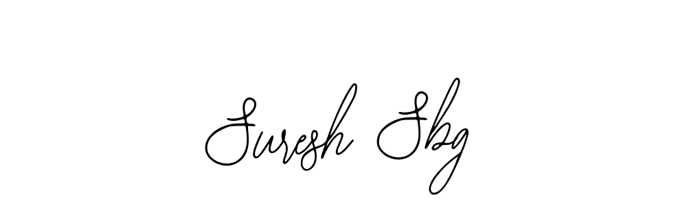 Make a beautiful signature design for name Suresh Sbg. Use this online signature maker to create a handwritten signature for free. Suresh Sbg signature style 12 images and pictures png