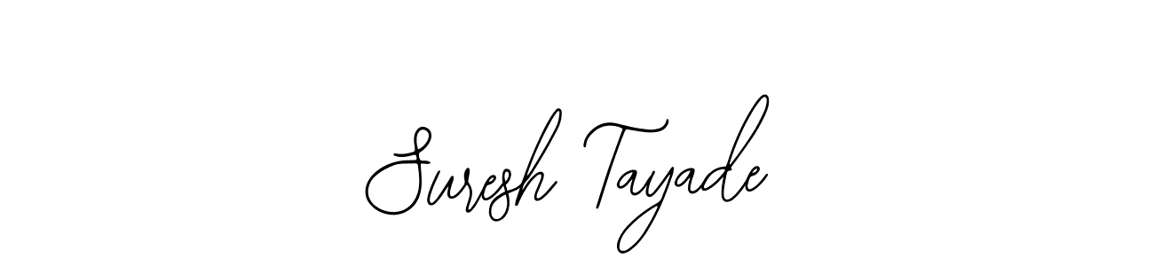 Make a beautiful signature design for name Suresh Tayade. Use this online signature maker to create a handwritten signature for free. Suresh Tayade signature style 12 images and pictures png