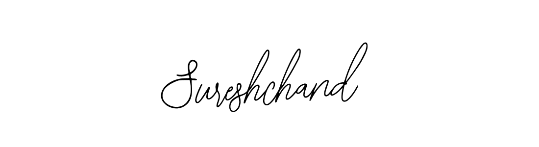 Use a signature maker to create a handwritten signature online. With this signature software, you can design (Bearetta-2O07w) your own signature for name Sureshchand. Sureshchand signature style 12 images and pictures png