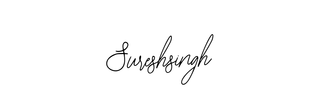 Also we have Sureshsingh name is the best signature style. Create professional handwritten signature collection using Bearetta-2O07w autograph style. Sureshsingh signature style 12 images and pictures png
