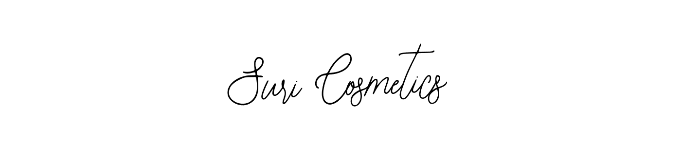 How to make Suri Cosmetics signature? Bearetta-2O07w is a professional autograph style. Create handwritten signature for Suri Cosmetics name. Suri Cosmetics signature style 12 images and pictures png