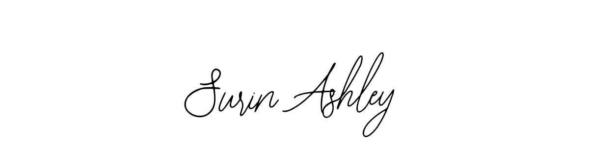 Surin Ashley stylish signature style. Best Handwritten Sign (Bearetta-2O07w) for my name. Handwritten Signature Collection Ideas for my name Surin Ashley. Surin Ashley signature style 12 images and pictures png