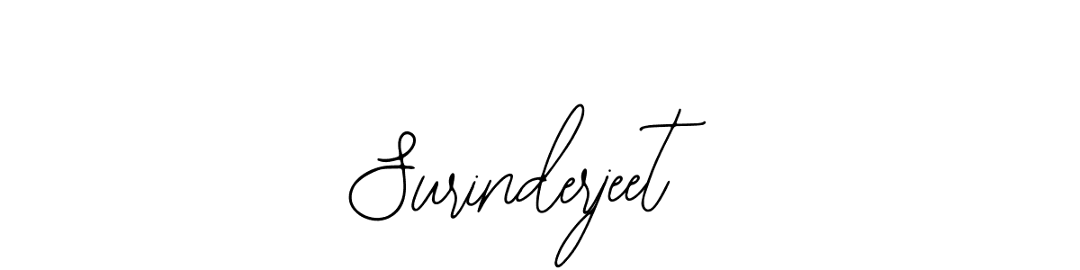 You should practise on your own different ways (Bearetta-2O07w) to write your name (Surinderjeet) in signature. don't let someone else do it for you. Surinderjeet signature style 12 images and pictures png