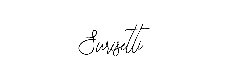 Design your own signature with our free online signature maker. With this signature software, you can create a handwritten (Bearetta-2O07w) signature for name Surisetti. Surisetti signature style 12 images and pictures png