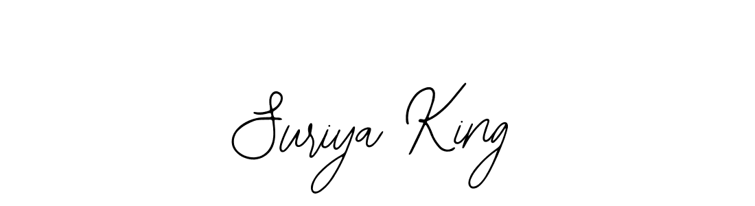 Make a beautiful signature design for name Suriya King. Use this online signature maker to create a handwritten signature for free. Suriya King signature style 12 images and pictures png