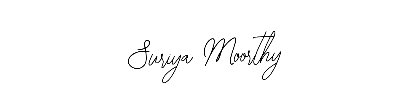 Make a beautiful signature design for name Suriya Moorthy. Use this online signature maker to create a handwritten signature for free. Suriya Moorthy signature style 12 images and pictures png