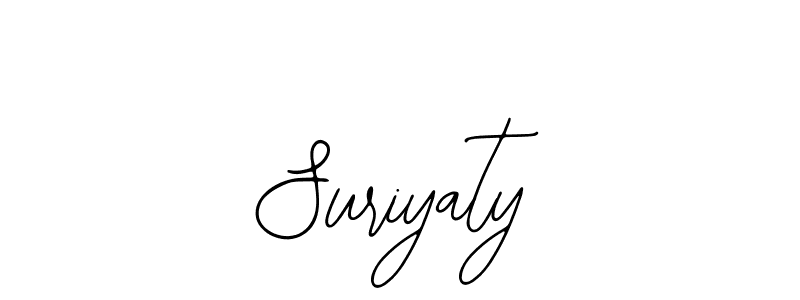 How to make Suriyaty signature? Bearetta-2O07w is a professional autograph style. Create handwritten signature for Suriyaty name. Suriyaty signature style 12 images and pictures png