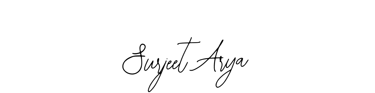 if you are searching for the best signature style for your name Surjeet Arya. so please give up your signature search. here we have designed multiple signature styles  using Bearetta-2O07w. Surjeet Arya signature style 12 images and pictures png