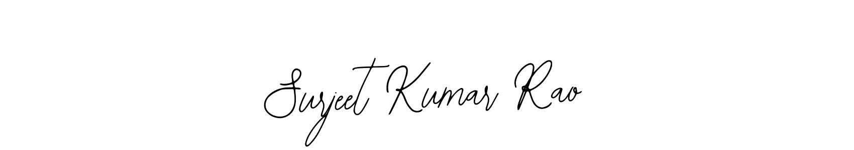 The best way (Bearetta-2O07w) to make a short signature is to pick only two or three words in your name. The name Surjeet Kumar Rao include a total of six letters. For converting this name. Surjeet Kumar Rao signature style 12 images and pictures png