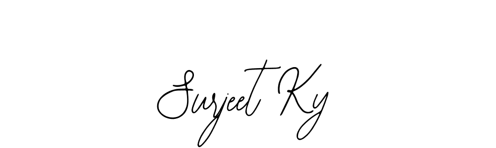How to make Surjeet Ky signature? Bearetta-2O07w is a professional autograph style. Create handwritten signature for Surjeet Ky name. Surjeet Ky signature style 12 images and pictures png