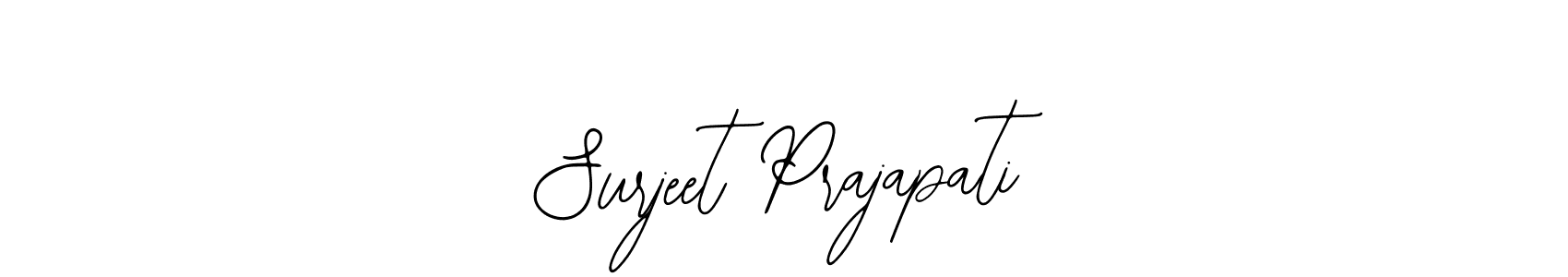 if you are searching for the best signature style for your name Surjeet Prajapati. so please give up your signature search. here we have designed multiple signature styles  using Bearetta-2O07w. Surjeet Prajapati signature style 12 images and pictures png