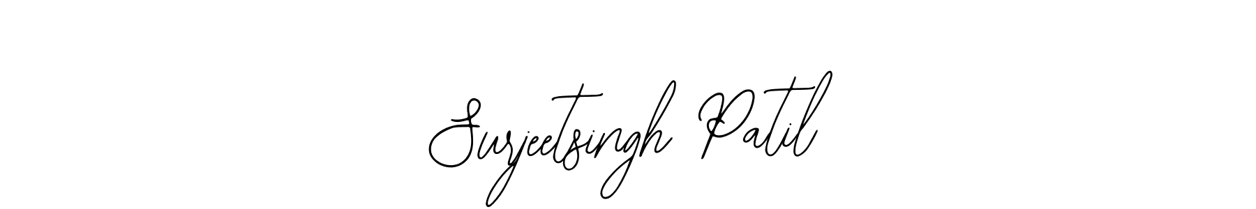 Create a beautiful signature design for name Surjeetsingh Patil. With this signature (Bearetta-2O07w) fonts, you can make a handwritten signature for free. Surjeetsingh Patil signature style 12 images and pictures png