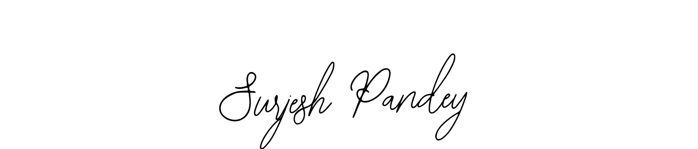 Make a beautiful signature design for name Surjesh Pandey. With this signature (Bearetta-2O07w) style, you can create a handwritten signature for free. Surjesh Pandey signature style 12 images and pictures png