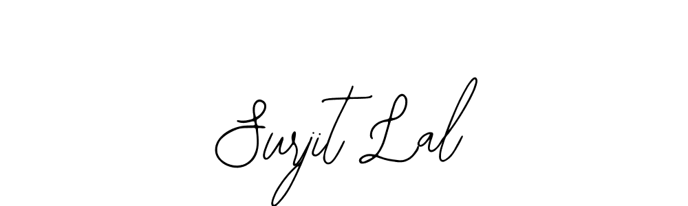 How to make Surjit Lal signature? Bearetta-2O07w is a professional autograph style. Create handwritten signature for Surjit Lal name. Surjit Lal signature style 12 images and pictures png
