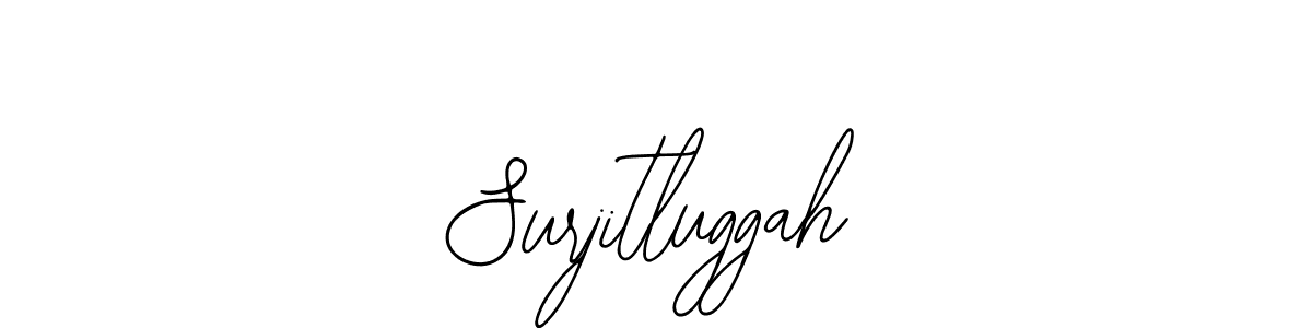 How to Draw Surjitluggah signature style? Bearetta-2O07w is a latest design signature styles for name Surjitluggah. Surjitluggah signature style 12 images and pictures png