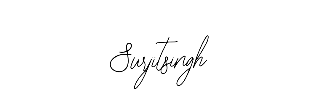 Make a beautiful signature design for name Surjitsingh. With this signature (Bearetta-2O07w) style, you can create a handwritten signature for free. Surjitsingh signature style 12 images and pictures png