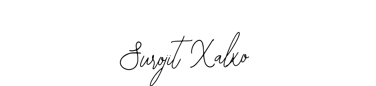 You should practise on your own different ways (Bearetta-2O07w) to write your name (Surojit Xalxo) in signature. don't let someone else do it for you. Surojit Xalxo signature style 12 images and pictures png