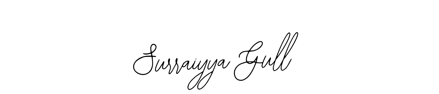 Make a beautiful signature design for name Surraiyya Gull. With this signature (Bearetta-2O07w) style, you can create a handwritten signature for free. Surraiyya Gull signature style 12 images and pictures png