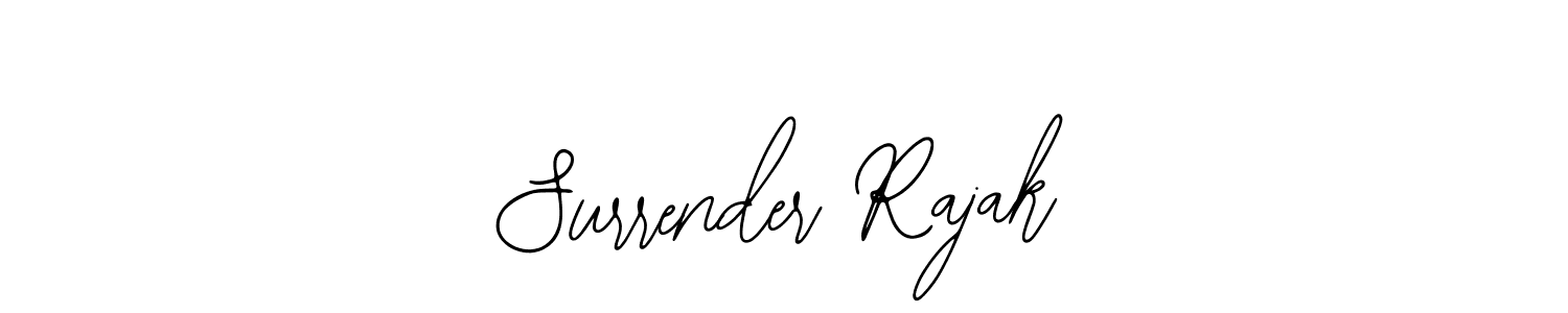 See photos of Surrender Rajak official signature by Spectra . Check more albums & portfolios. Read reviews & check more about Bearetta-2O07w font. Surrender Rajak signature style 12 images and pictures png
