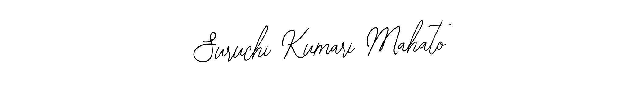 Design your own signature with our free online signature maker. With this signature software, you can create a handwritten (Bearetta-2O07w) signature for name Suruchi Kumari Mahato. Suruchi Kumari Mahato signature style 12 images and pictures png