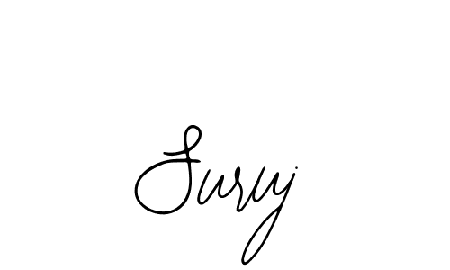 Design your own signature with our free online signature maker. With this signature software, you can create a handwritten (Bearetta-2O07w) signature for name Suruj. Suruj signature style 12 images and pictures png