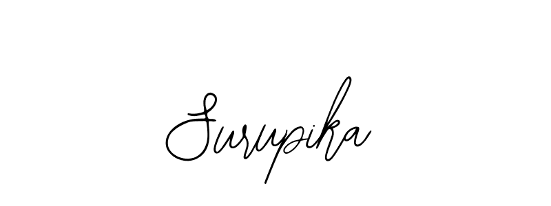 Design your own signature with our free online signature maker. With this signature software, you can create a handwritten (Bearetta-2O07w) signature for name Surupika. Surupika signature style 12 images and pictures png