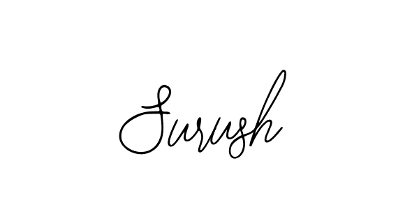 You should practise on your own different ways (Bearetta-2O07w) to write your name (Surush) in signature. don't let someone else do it for you. Surush signature style 12 images and pictures png