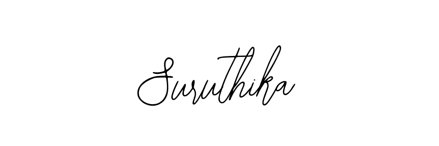 Make a beautiful signature design for name Suruthika. Use this online signature maker to create a handwritten signature for free. Suruthika signature style 12 images and pictures png