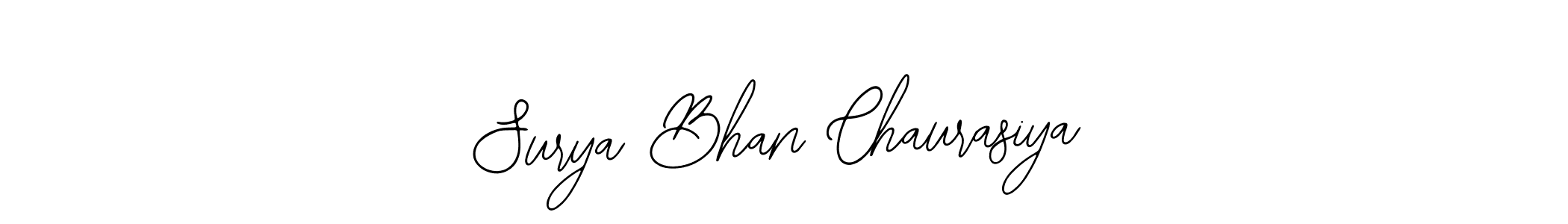 Use a signature maker to create a handwritten signature online. With this signature software, you can design (Bearetta-2O07w) your own signature for name Surya Bhan Chaurasiya. Surya Bhan Chaurasiya signature style 12 images and pictures png