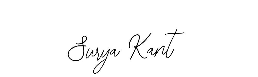 You should practise on your own different ways (Bearetta-2O07w) to write your name (Surya Kant) in signature. don't let someone else do it for you. Surya Kant signature style 12 images and pictures png