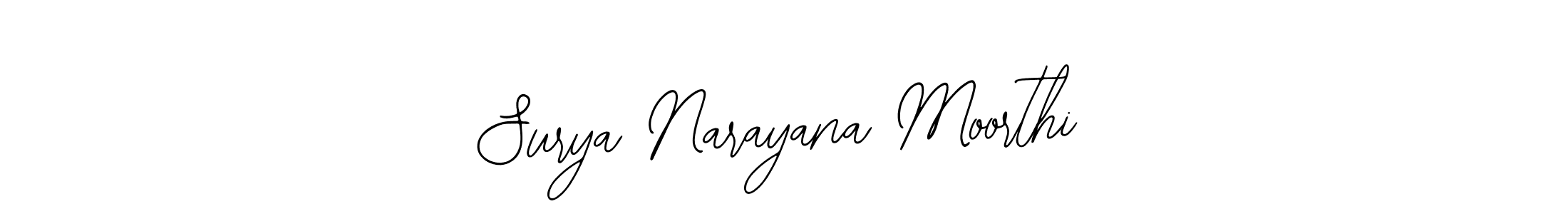 Surya Narayana Moorthi stylish signature style. Best Handwritten Sign (Bearetta-2O07w) for my name. Handwritten Signature Collection Ideas for my name Surya Narayana Moorthi. Surya Narayana Moorthi signature style 12 images and pictures png