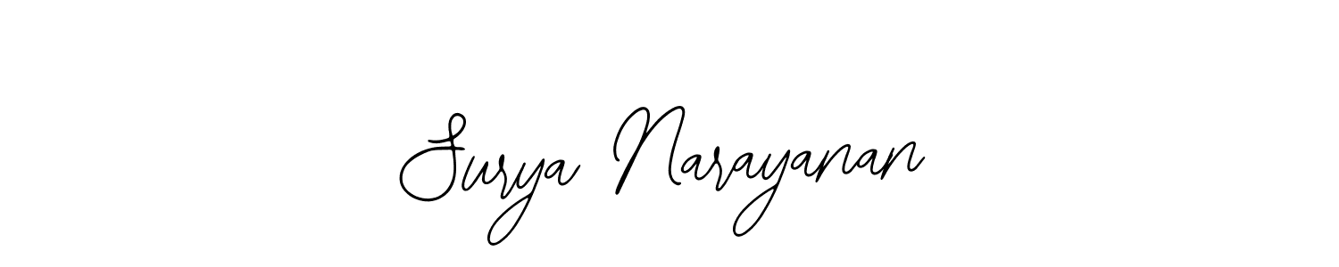 How to Draw Surya Narayanan signature style? Bearetta-2O07w is a latest design signature styles for name Surya Narayanan. Surya Narayanan signature style 12 images and pictures png