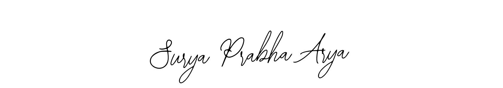 Once you've used our free online signature maker to create your best signature Bearetta-2O07w style, it's time to enjoy all of the benefits that Surya Prabha Arya name signing documents. Surya Prabha Arya signature style 12 images and pictures png