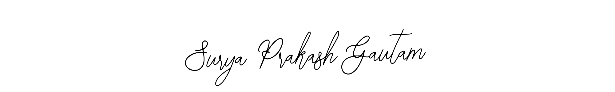 Surya Prakash Gautam stylish signature style. Best Handwritten Sign (Bearetta-2O07w) for my name. Handwritten Signature Collection Ideas for my name Surya Prakash Gautam. Surya Prakash Gautam signature style 12 images and pictures png