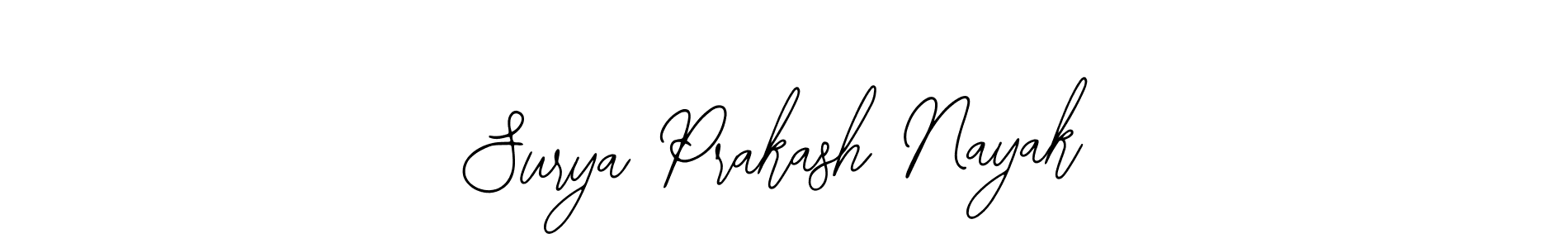 Design your own signature with our free online signature maker. With this signature software, you can create a handwritten (Bearetta-2O07w) signature for name Surya Prakash Nayak. Surya Prakash Nayak signature style 12 images and pictures png