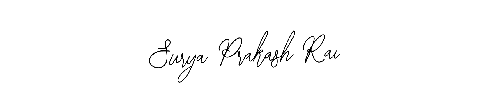 Design your own signature with our free online signature maker. With this signature software, you can create a handwritten (Bearetta-2O07w) signature for name Surya Prakash Rai. Surya Prakash Rai signature style 12 images and pictures png