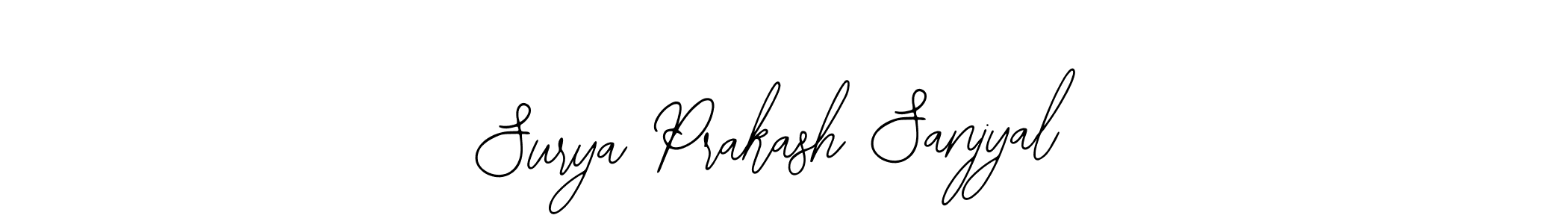 This is the best signature style for the Surya Prakash Sanjyal name. Also you like these signature font (Bearetta-2O07w). Mix name signature. Surya Prakash Sanjyal signature style 12 images and pictures png