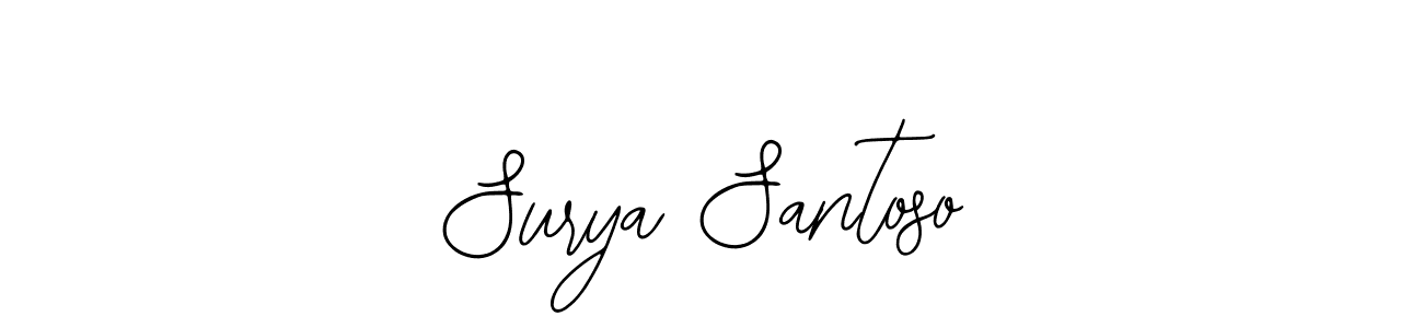 How to make Surya Santoso signature? Bearetta-2O07w is a professional autograph style. Create handwritten signature for Surya Santoso name. Surya Santoso signature style 12 images and pictures png