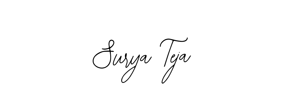 Make a beautiful signature design for name Surya Teja. Use this online signature maker to create a handwritten signature for free. Surya Teja signature style 12 images and pictures png