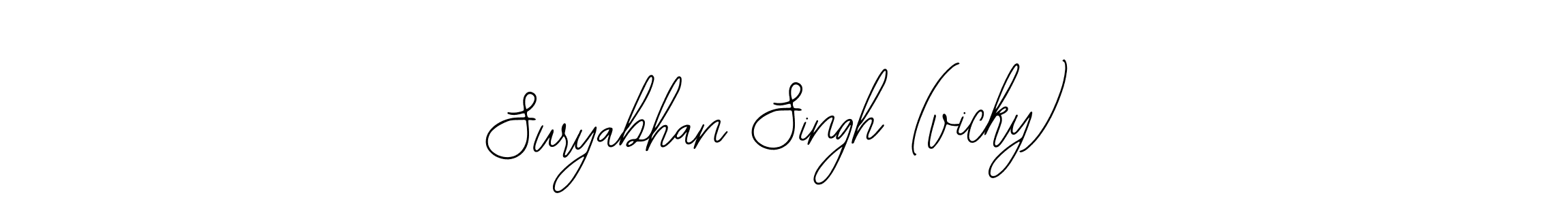 Once you've used our free online signature maker to create your best signature Bearetta-2O07w style, it's time to enjoy all of the benefits that Suryabhan Singh (vicky) name signing documents. Suryabhan Singh (vicky) signature style 12 images and pictures png