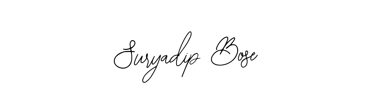 Create a beautiful signature design for name Suryadip Bose. With this signature (Bearetta-2O07w) fonts, you can make a handwritten signature for free. Suryadip Bose signature style 12 images and pictures png