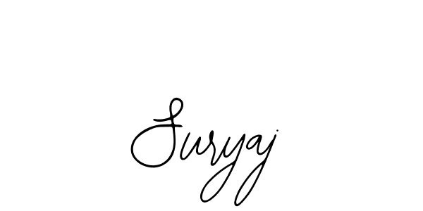 if you are searching for the best signature style for your name Suryaj. so please give up your signature search. here we have designed multiple signature styles  using Bearetta-2O07w. Suryaj signature style 12 images and pictures png