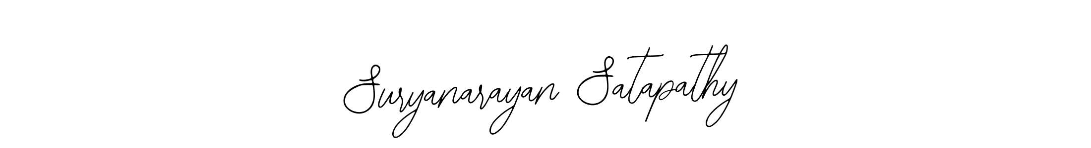 Bearetta-2O07w is a professional signature style that is perfect for those who want to add a touch of class to their signature. It is also a great choice for those who want to make their signature more unique. Get Suryanarayan Satapathy name to fancy signature for free. Suryanarayan Satapathy signature style 12 images and pictures png