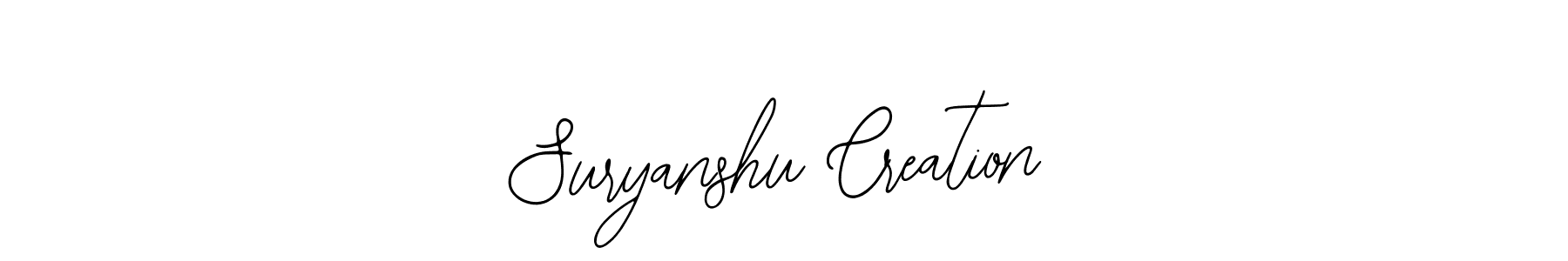 Also You can easily find your signature by using the search form. We will create Suryanshu Creation name handwritten signature images for you free of cost using Bearetta-2O07w sign style. Suryanshu Creation signature style 12 images and pictures png