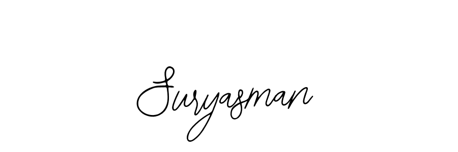 How to make Suryasman signature? Bearetta-2O07w is a professional autograph style. Create handwritten signature for Suryasman name. Suryasman signature style 12 images and pictures png